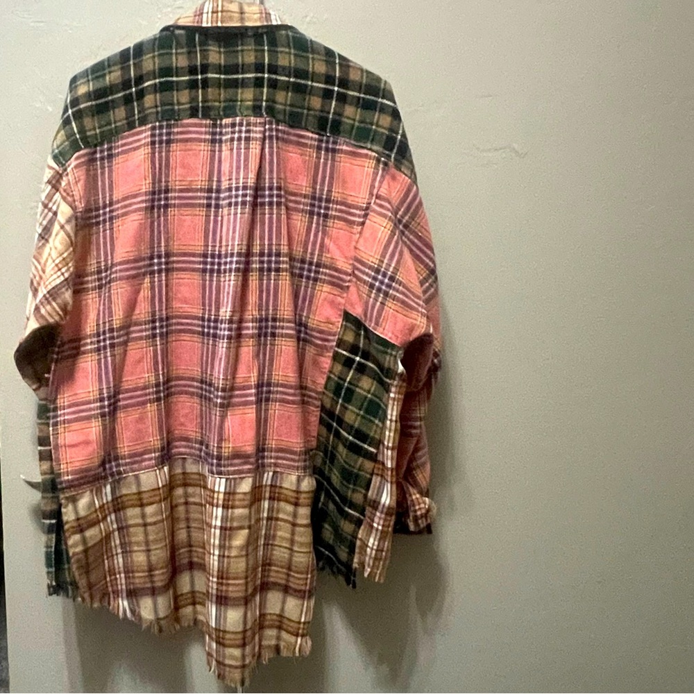 Entro Patchwork Flannel - Picture 3 of 4